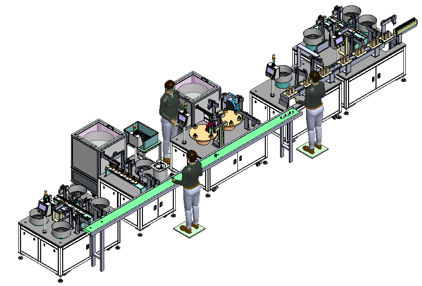 喜訊！我司為客戶定制的減速電機組裝線獲得客戶好評！